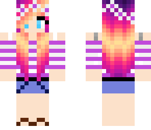 edited summer girl