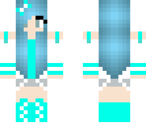 blue girl