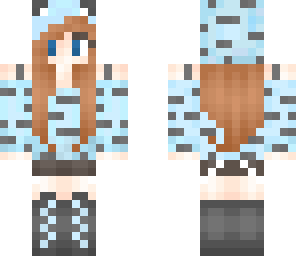 blue tiger girl