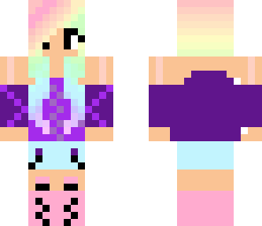 rainbow girl