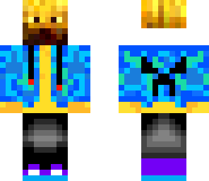 Blaze Boy Minecraft Skins
