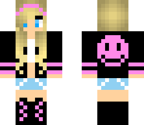 pink smiley girl