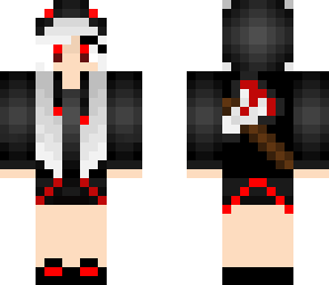 edit red eye evil wolf girl
