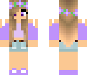 purple girl