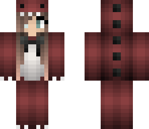 dino with a bow