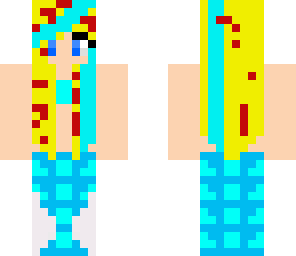 updated fire and ice mermaid