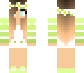 green spring girl