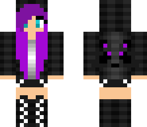 emo panda girl