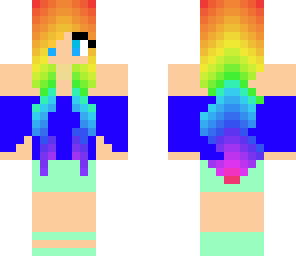 rainbow girl