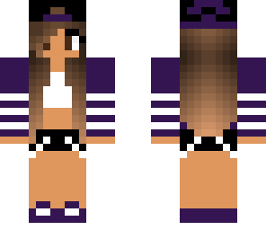 purple tan girl tomboy
