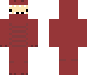 red derpy dino costume