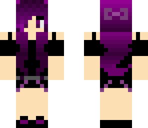 purple girl