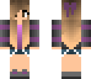 purple and grey sweater girl 2