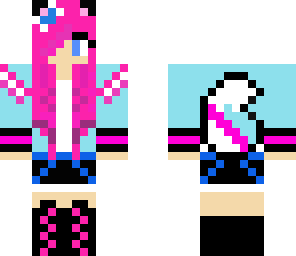 tri-colored fox girl
