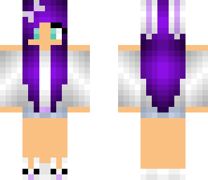 edit purple bunny girl