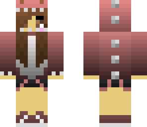 dinosaur girl skin