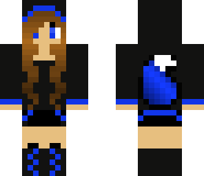 blue fox girl