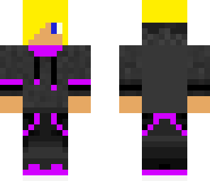purple gamer boy