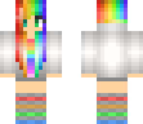rainbow girl