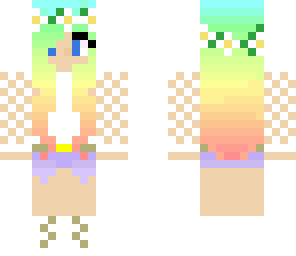 rainbow girl