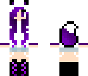 purple fox girl