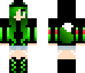 green fox girl