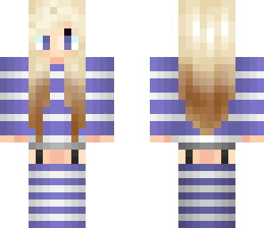 blue girl