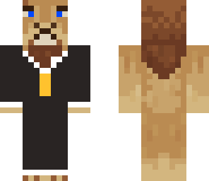 lion maker in a suit