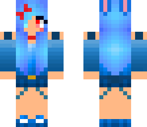 bonnie fnaf girl skin edit
