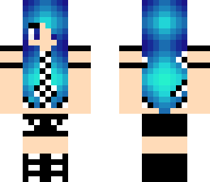 blue girl