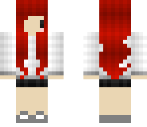 red headed chibi girl