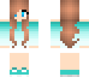 ombre shirt girl