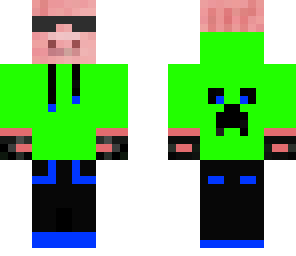cool pig person