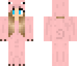 pig onsie girl