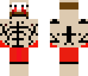 luchador version 5 llorando sangre
