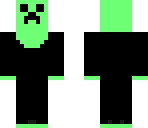 creeper in a white suit
