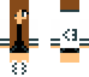 minecraft girl skin10 likes pls