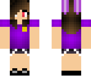 bonniebunny9001 as purple girl