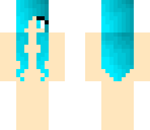 blue hair skinbase