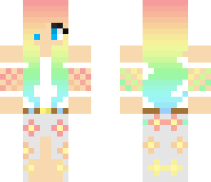 rainbow girl