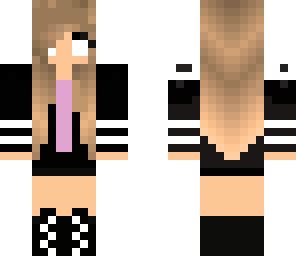 sporty herobrine girl