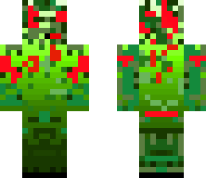 green and red