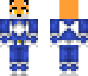 blue power ranger fox