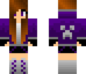 purple creeper girl
