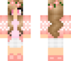 pastel pink flower girl edited