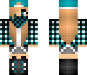 blue bandana girl
