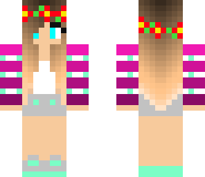 edited summer girl