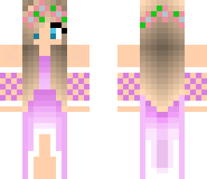 purple fancy girl