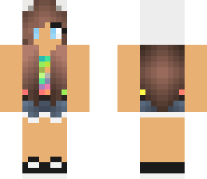 cute tye dye girl owo