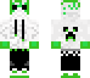 masked green slime